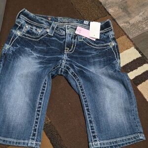 Stylish Blue Denim Kids Shorts